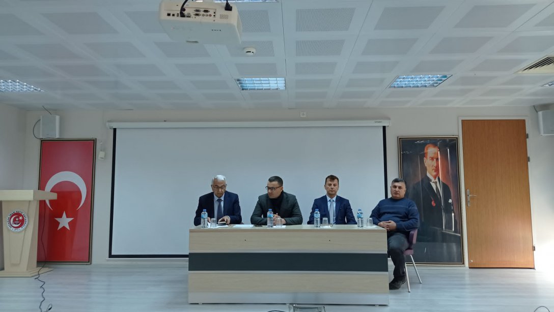 Yatağan Kaymakamı Sayın Mustafa Emre Kılıç başkanlığında toplantı gerçekleştirildi