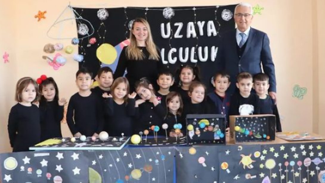 Müdürümüz Osman Alemdar okul ziyaretleri kapsamında Turgut Anaokulu'nu ziyaret etti