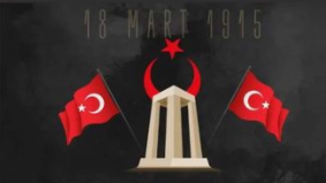 İlçe Milli Eğitim Müdürümüz Osman Alemdar Çanakkale Zaferi'nin 108. Yıl Dönümü vesilesiyle bir mesaj yayımladı. 