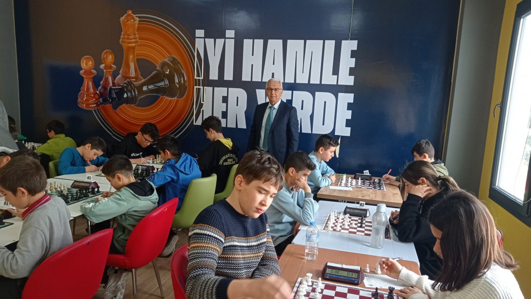 Mavi Yeşil Okullar Projesi Kapsamında Satranç Turnuvası Başladı