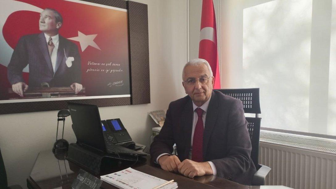 İlçe Milli Eğitim Müdürü Sayın Osman ALEMDAR 23 Nisan Ulusal Egemenlik ve Çocuk Bayramı için Kutlama Mesajı Yayınladı